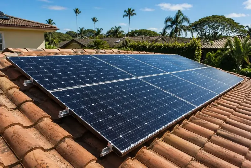Installation de panneaux solaires à Billio